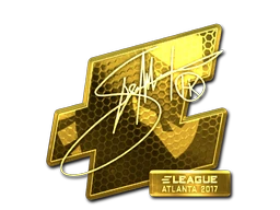 Hiko (Gold) | Atlanta 2017 sticker