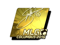 Hiko (Gold) | MLG Columbus 2016 sticker
