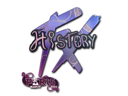History (Holo) | Paris 2023 sticker