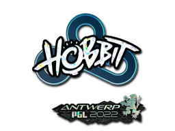 Hobbit (Glitter) | Antwerp 2022 sticker