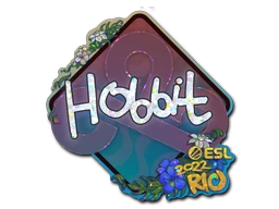 Hobbit (Glitter) | Rio 2022 sticker