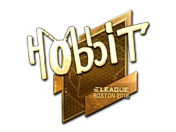 Hobbit (Gold) | Boston 2018 sticker