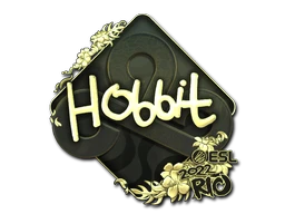 Hobbit (Gold) | Rio 2022 sticker