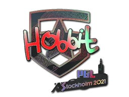 HObbit (Holo) | Stockholm 2021 sticker