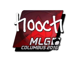 hooch (Foil) | MLG Columbus 2016 sticker