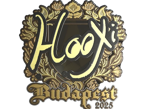 HooXi (Gold) | Budapest 2025 sticker