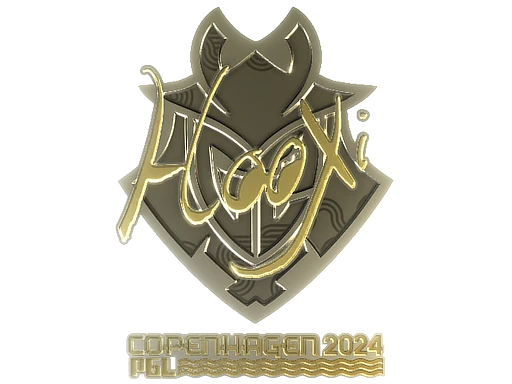 HooXi (Gold) | Copenhagen 2024 sticker