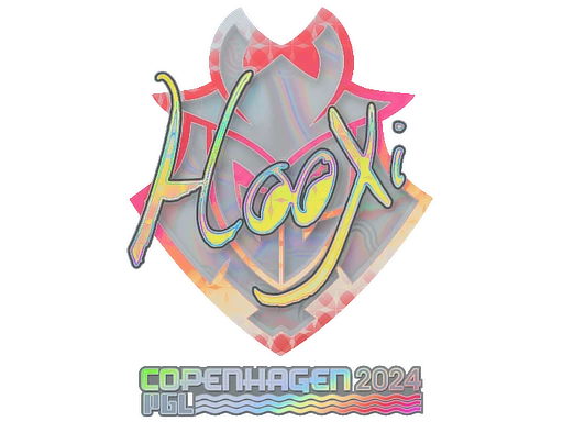 HooXi (Holo) | Copenhagen 2024 sticker