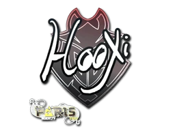 HooXi | Paris 2023 sticker
