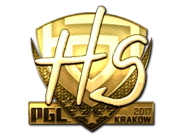 HS (Gold) | Krakow 2017 sticker