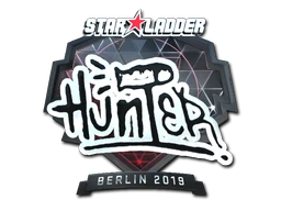 huNter- (Foil) | Berlin 2019 sticker