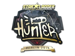 huNter- (Gold) | Berlin 2019 sticker