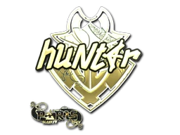 huNter- (Gold) | Paris 2023 sticker