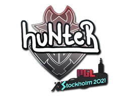 huNter- | Stockholm 2021 sticker