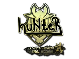 huNter (Gold) | Antwerp 2022 sticker