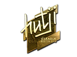 hutji (Gold) | Boston 2018 sticker