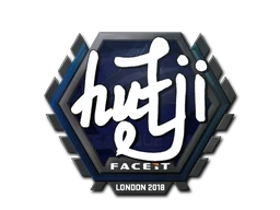 hutji | London 2018 sticker