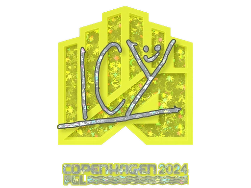 ICY (Glitter) | Copenhagen 2024 sticker