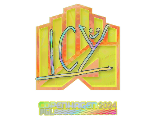 ICY (Holo) | Copenhagen 2024 sticker