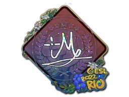 iM (Glitter) | Rio 2022 sticker