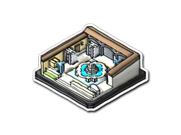 Inferno Diorama sticker