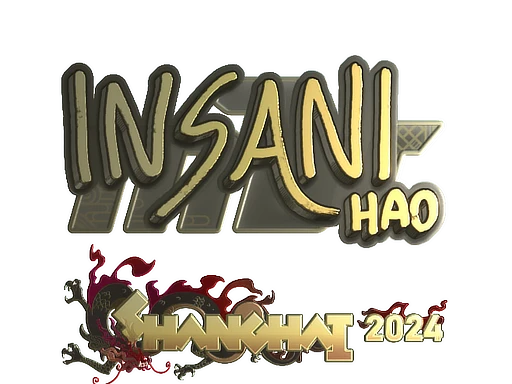 insani (Gold) | Shanghai 2024 sticker