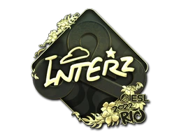 interz (Gold) | Rio 2022 sticker