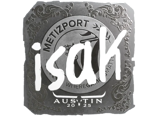 isak (Foil) | Austin 2025 sticker