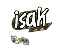 isak (Glitter) | Paris 2023 sticker