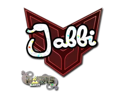 jabbi (Glitter) | Paris 2023 sticker