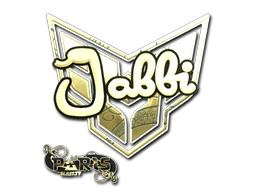 jabbi (Gold) | Paris 2023 sticker