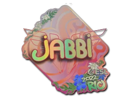 jabbi (Holo) | Rio 2022 sticker