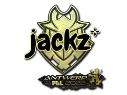 JaCkz (Gold) | Antwerp 2022 sticker
