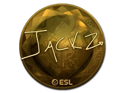 JaCkz (Gold) | Katowice 2019 sticker