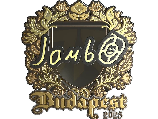 jambo (Gold) | Budapest 2025 sticker