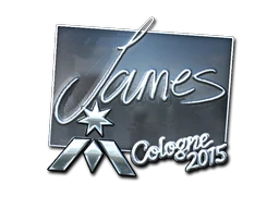 James (Foil) | Cologne 2015 sticker
