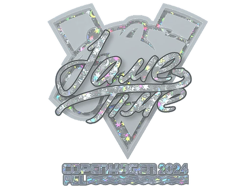 Jame (Glitter) | Copenhagen 2024 sticker