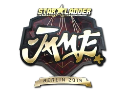 Jame (Gold) | Berlin 2019 sticker