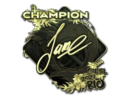 Jame (Gold, Champion) | Rio 2022 sticker