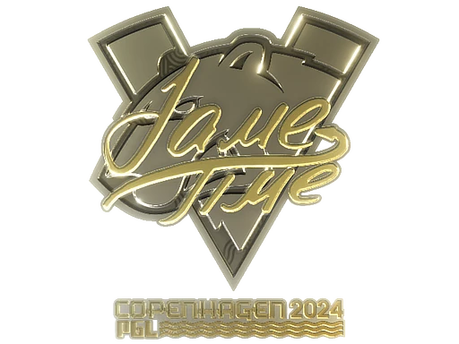 Jame (Gold) | Copenhagen 2024 sticker