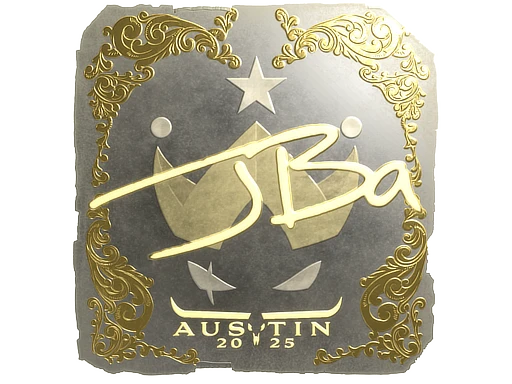 JBa (Gold) | Austin 2025 sticker