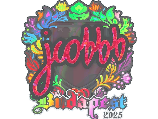 jcobbb (Holo) | Budapest 2025 sticker