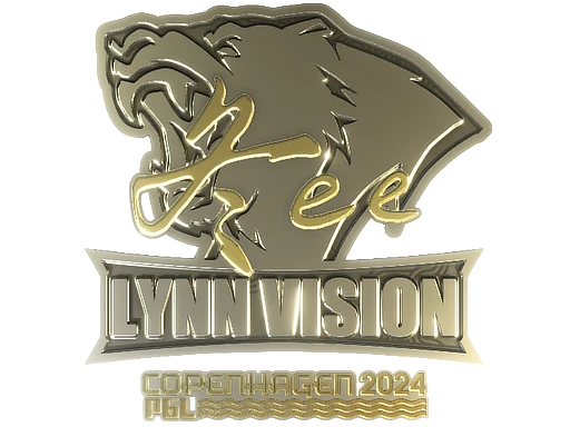 Jee (Gold) | Copenhagen 2024 sticker