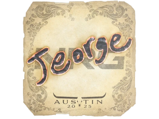 jeorge | Austin 2025 sticker