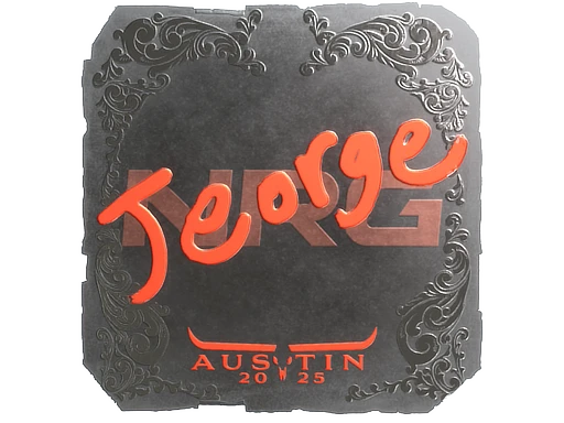 jeorge (Foil) | Austin 2025 sticker
