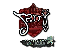 Jerry (Glitter) | Antwerp 2022 sticker
