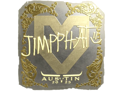 Jimpphat (Gold) | Austin 2025 sticker