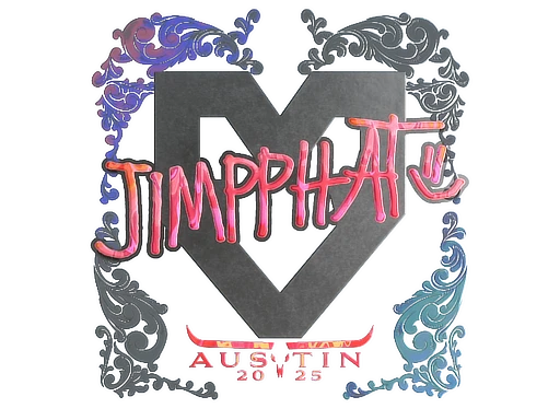 Jimpphat (Holo) | Austin 2025 sticker