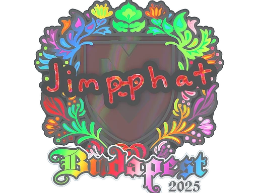 Jimpphat (Holo) | Budapest 2025 sticker