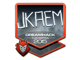 jkaem (Foil) | Cluj-Napoca 2015 sticker